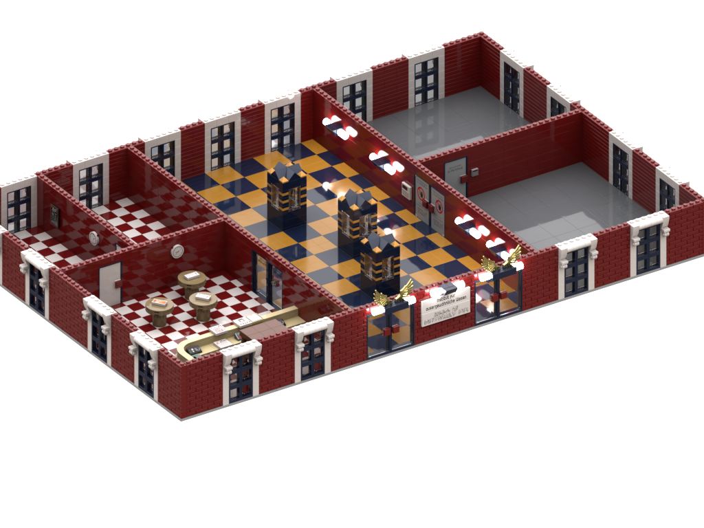 Ergeschoss mit Eingangsbereich